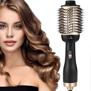 2020 Upgraded Hair Dryer Brush, One-Step Hair Dryer & Volumizer Blow Brush,5 In 1 Multifunction Hot Air Styler Brush, Professional Negative Ion Ceramic Blow Dryer Brush for All Styling